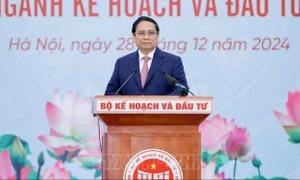 Thủ tướng Phạm Minh Chính dự hội nghị tổng kết năm 2024 ngành Kế hoạch và Đầu tư