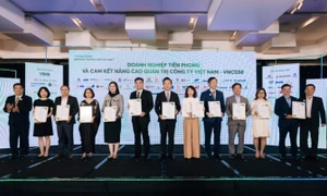 VietinBank - Top 50 Doanh nghiệp niêm yết thực hành quản trị công ty tốt nhất 