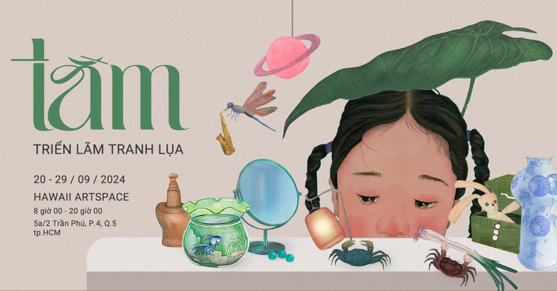 Triển lãm tranh lụa "Tằm"