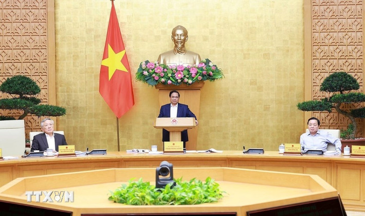 Thủ tướng Phạm Minh Chính chủ trì Phiên họp Chính phủ chuyên đề về xây dựng pháp luật tháng 12 năm 2024. Ảnh: Dương Giang/TTXVN Thủ tướng Phạm Minh Chính chủ trì Phiên họp Chính phủ chuyên đề về xây dựng pháp luật tháng 12 năm 2024. Ảnh: Dương Giang/TTXVN
