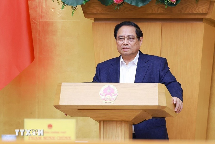 Thủ tướng Phạm Minh Chính chủ trì Phiên họp Chính phủ chuyên đề về xây dựng pháp luật tháng 12 năm 2024. Ảnh: Dương Giang/TTXVN Thủ tướng Phạm Minh Chính chủ trì Phiên họp Chính phủ chuyên đề về xây dựng pháp luật tháng 12 năm 2024. Ảnh: Dương Giang/TTXVN