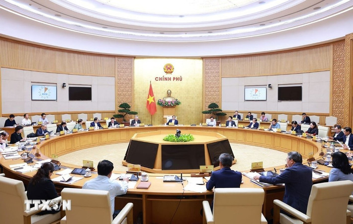 Phiên họp Chính phủ chuyên đề về xây dựng pháp luật tháng 12 năm 2024. Ảnh: Dương Giang/TTXVN4e Phiên họp Chính phủ chuyên đề về xây dựng pháp luật tháng 12 năm 2024. Ảnh: Dương Giang/TTXVN4e