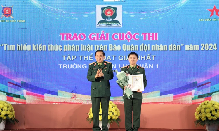 Phát huy vai trò của lực lượng Quân đội nhân dân trong phổ biến, giáo dục pháp luật