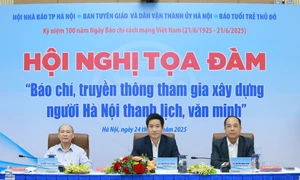 Báo chí đồng hành, xây dựng người Hà Nội thanh lịch, văn minh