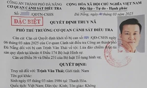 Công an Đà Nẵng truy nã "đặc biệt" đối tượng liên quan đường dây lừa đảo của TikToker Mr. Pips Phó Đức Nam