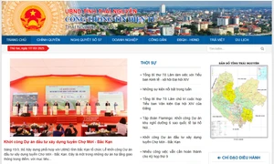 Cổng Thông tin điện tử tỉnh Thái Nguyên (thainguyen.gov.vn) đứng đầu toàn quốc về số lượt truy cập