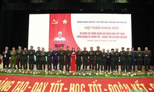 Hội thảo khoa học “80 năm xây dựng Quân đội nhân dân Việt Nam vững mạnh về chính trị - Thành tựu và kinh nghiệm”