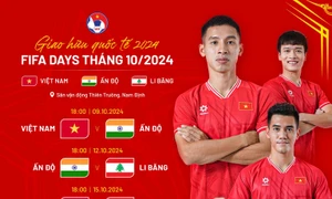 Công bố danh sách tập trung đội tuyển Việt Nam chuẩn bị cho FIFA Days tháng 10