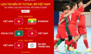 Futsal nữ Việt Nam đặt mục tiêu vào vòng chung kết châu Á 2025