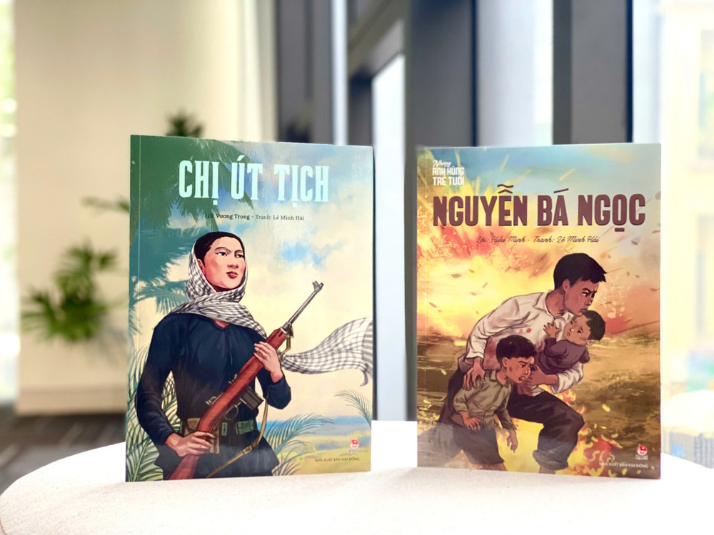 Bộ tranh truyện "Những anh hùng trẻ tuổi" Bộ tranh truyện "Những anh hùng trẻ tuổi"