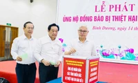 Bình Dương vận động được thêm gần 45 tỷ đồng ủng hộ người dân miền Bắc bị ảnh hưởng bão lũ