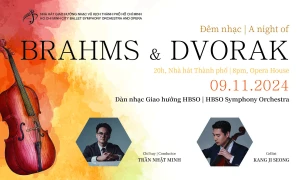 Không gian đầy cảm xúc với âm nhạc của Brahms và Dvorak