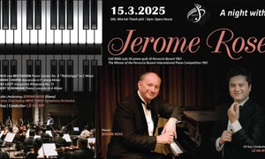 Đêm nhạc lãng mạn với nghệ sĩ piano bậc thầy Jerome Rose