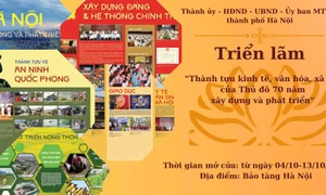 Triển lãm về thành tựu 70 năm xây dựng và phát triển Thủ đô