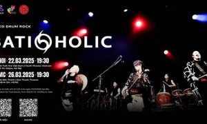 Hòa nhạc rock trống Taiko cùng ban nhạc Nhật Bản Bati-Holic