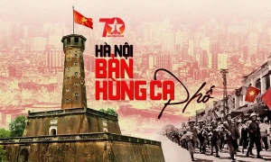 Ngày 10.10 diễn ra chương trình chính luận nghệ thuật đặc biệt “Hà Nội - Bản hùng ca phố”