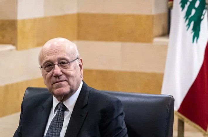 Thủ tướng lâm thời của Lebanon Najib Mikati tuyên bố chuẩn bị cho mọi kịch bản chiến tranh. Ảnh: DPA z5846896549247_c8059539302ecd390743e73b6cc50871.jpg