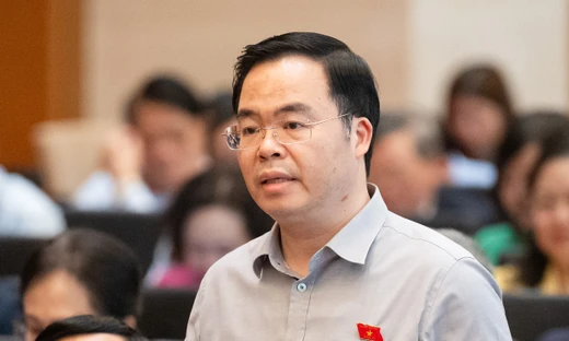 ĐBQH Trần Văn Khải (Hà Nam) phát biểu 