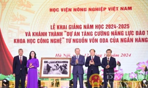 Học viện Nông nghiệp Việt Nam phát huy tự chủ đại học, trở thành trung tâm đào tạo nhân lực chất lượng cao