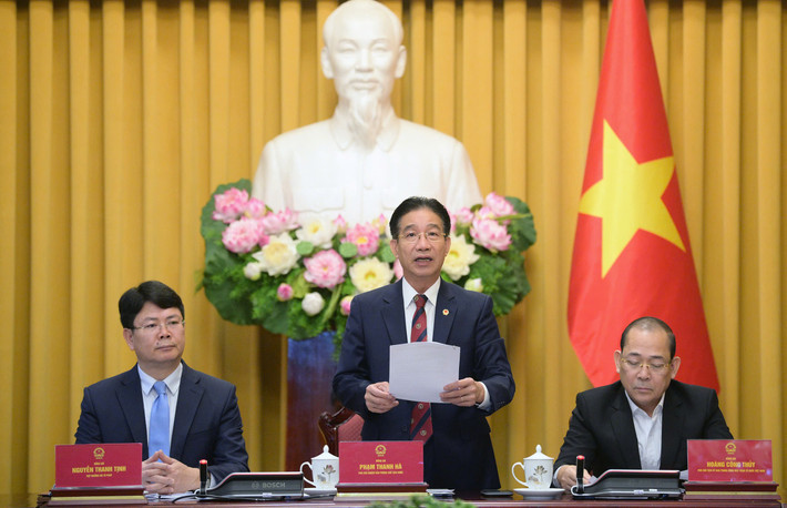 Phó Chủ nhiệm Văn phòng Chủ tịch nước Phạm Thanh Hà chủ trì họp báo Phó Chủ nhiệm Văn phòng Chủ tịch nước Phạm Thanh Hà chủ trì họp báo