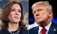 Ứng cử viên đảng Dân chủ - bà Kamala Harris và ứng cử viên đảng Cộng hòa - ông Donald Trump