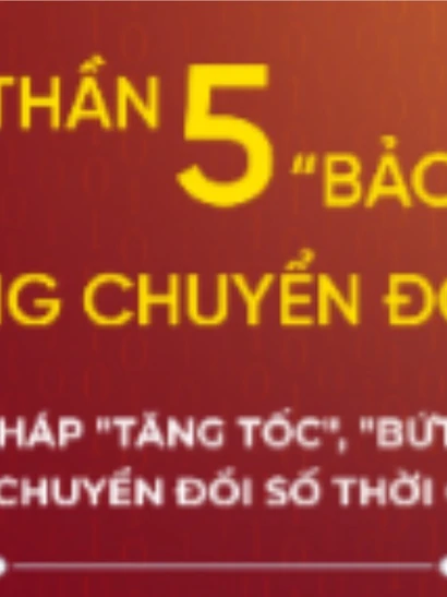 Tinh thần 5 "bảo đảm" trong chuyển đổi số