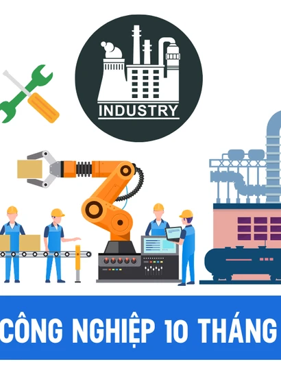 Chỉ số sản xuất toàn ngành công nghiệp (IIP) tăng 8,3% trong 10 tháng năm 2024