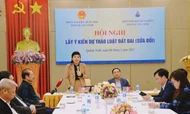 Bảo đảm bình đẳng giới trong Dự án Luật Đất đai (sửa đổi)