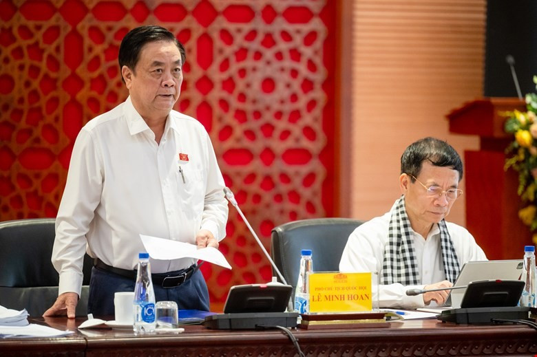 Phó Chủ tịch Quốc hội Lê Minh Hoan phát biểu chỉ đạo tại phiên họp 202504281223499226-z61-8260.jpg