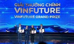 VinFuture tiếp thêm động lực theo đuổi khoa học cho nhà nghiên cứu trẻ