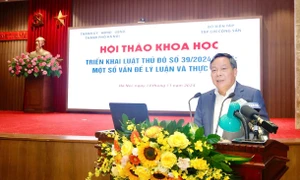 Triển khai Luật Thủ đô là cú hích cho TP. Hà Nội