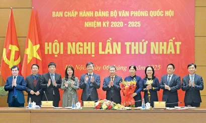 Hội nghị lần thứ nhất Ban Chấp hành Đảng bộ Văn phòng Quốc hội nhiệm kỳ 2020-2025