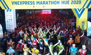 Hơn 4.500 vận động viên tham gia “VnExpress Marathon Huế năm 2020"