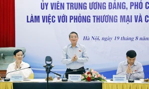 Phó Chủ tịch Quốc hội Nguyễn Đức Hải làm việc với Liên đoàn Thương mại và Công nghiệp Việt Nam