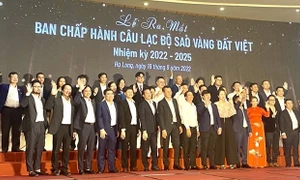 Ra mắt Ban Chấp hành Câu lạc bộ Sao Vàng đất Việt nhiệm kỳ 2022-2025