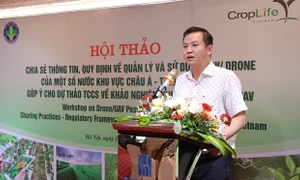 Xây dựng tiêu chuẩn khảo nghiệm thuốc bảo vệ thực vật bằng thiết bị bay không người lái