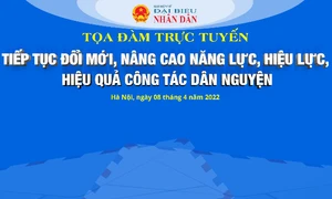 Tọa đàm “Tiếp tục đổi mới, nâng cao năng lực, hiệu lực, hiệu quả công tác dân nguyện”