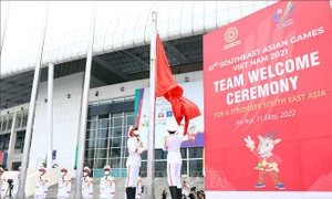 Lễ thượng cờ các quốc gia tham dự SEA Games 31