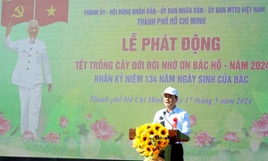 TP. Hồ Chí Minh: Phát động Tết trồng cây đời đời nhớ ơn Bác Hồ