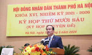 Khai mạc Kỳ họp thứ 16, HĐND thành phố Hà Nội Khóa XVI