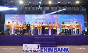 Đường đua Ho Chi Minh City Night Run Eximbank 2024 chính thức bắt đầu