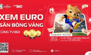 Xem Euro trên TV360 trúng quả bóng vàng 9999