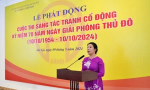 Phát động thi sáng tác tranh cổ động tuyên truyền kỷ niệm 70 năm Ngày Giải phóng Thủ đô