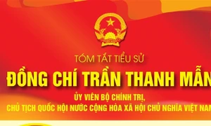 TÓM TẮT TIỂU SỬ ĐỒNG CHÍ TRẦN THANH MẪN - ỦY VIÊN BỘ CHÍNH TRỊ, CHỦ TỊCH QUỐC HỘI NƯỚC CỘNG HÒA XÃ HỘI CHỦ NGHĨA VIỆT NAM