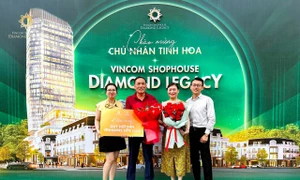 Vincom Shophouse Diamond Legacy chính thức bàn giao nhà phố cho cư dân