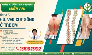 Bệnh viện Hữu nghị Việt Đức sẽ tổ chức khám sàng lọc miễn phí và phẫu thuật điều trị gù vẹo cột sống ở trẻ em