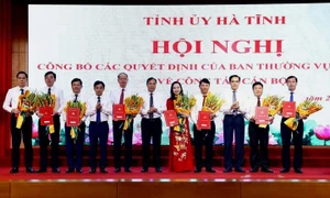 Hà Tĩnh điều động, luân chuyển nhiều cán bộ chủ chốt