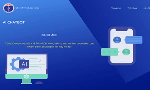 TP. Hồ Chí Minh: Ứng dụng chatbot làm "chuyên gia" giải đáp pháp luật về khám chữa bệnh