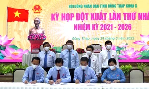 HĐND tỉnh Đồng Tháp Khóa X thông qua 12 nghị quyết tại Kỳ họp đột xuất lần thứ Nhất