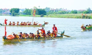 Hải Phòng: Khai mạc Lễ hội Bơi trải Đền, Chùa Ngọ Dương xã An Hòa - Di sản phi vật thể cấp Quốc gia